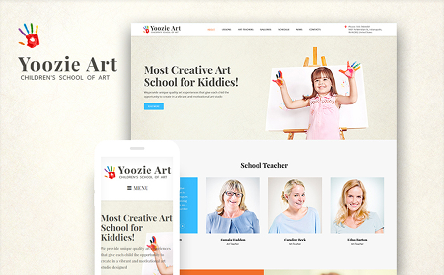 Kids School & Kindergarten WordPress Theme 