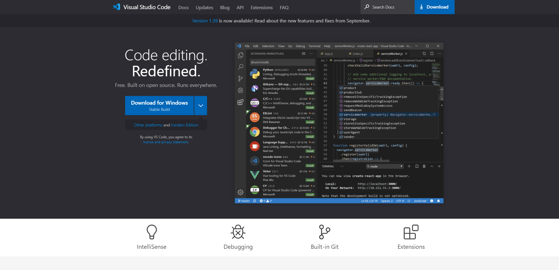 Best developer tools of 2020 visual studio home page
