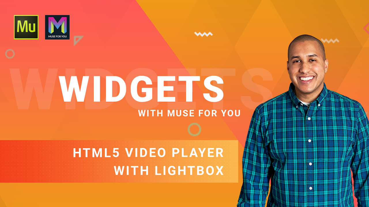 HTML5 Video Player with Lightbox Widget - Adobe Muse CC - Muse For You